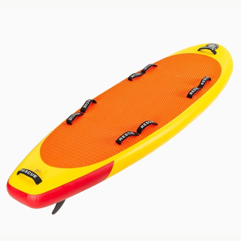 SCK Φουσκωτή Σανίδα SUP Πακέτο 244cm - Rescue - 0102-85424 - Yellow/Orange - Image 4