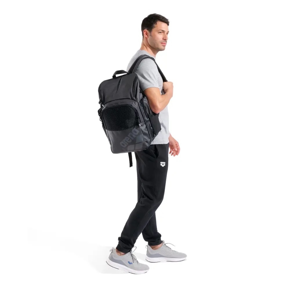 Arena Unisex Σακίδιο Πλάτης - One Go Backpack 35L - 010229-100 - Black - Image 4