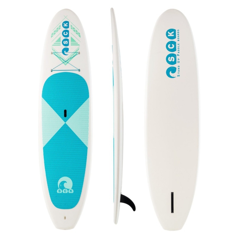 SCK Σανίδα SUP HDPE Με EPS Πυρήνα 330cm - Vivere - 0103-101071 - White/Lightblue