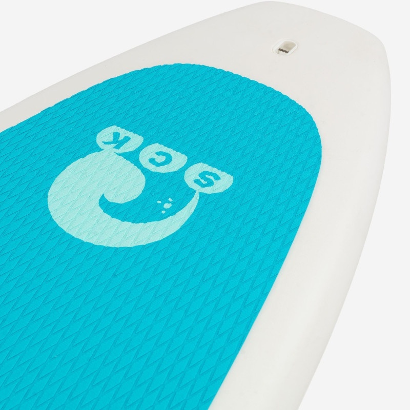 SCK Σανίδα SUP HDPE Με EPS Πυρήνα 330cm - Vivere - 0103-101071 - White/Lightblue - Image 4