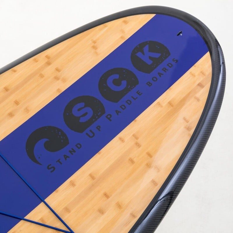 SCK Σανίδα SUP Bamboo - Carbon Onyx 10’6”- 0103-10612519 - Blue - Image 2
