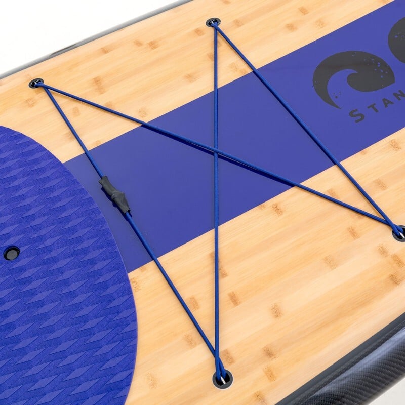 SCK Σανίδα SUP Bamboo - Carbon Onyx 10’6”- 0103-10612519 - Blue - Image 3