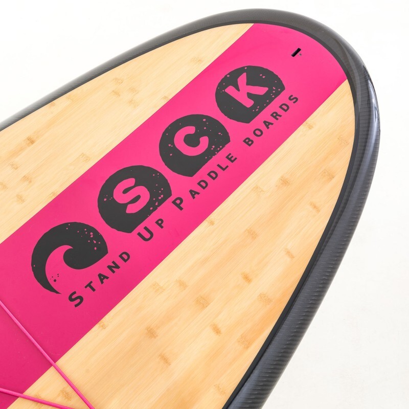 SCK Σανίδα SUP Bamboo 320cm - Carbon Ruby - 0103-10642519 - Pink - Image 2