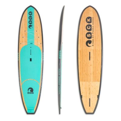 SCK Σανίδα SUP Bamboo 350cm - Carbon Silica - 0103-116112519 - Turquoise
