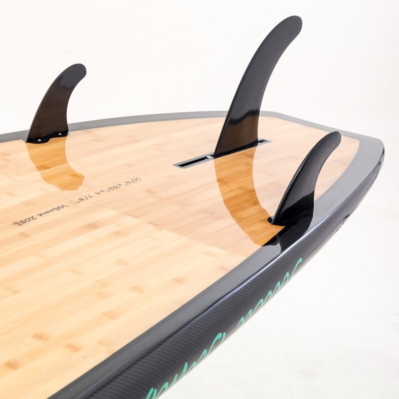 SCK Σανίδα SUP Bamboo 350cm - Carbon Silica - 0103-116112519 - Turquoise - Image 4