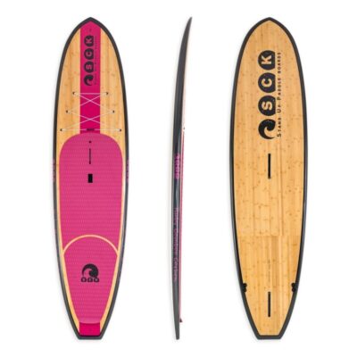 SCK Σανίδα SUP Bamboo 350cm - Carbon Ruby - 0103-11642519 - Pink
