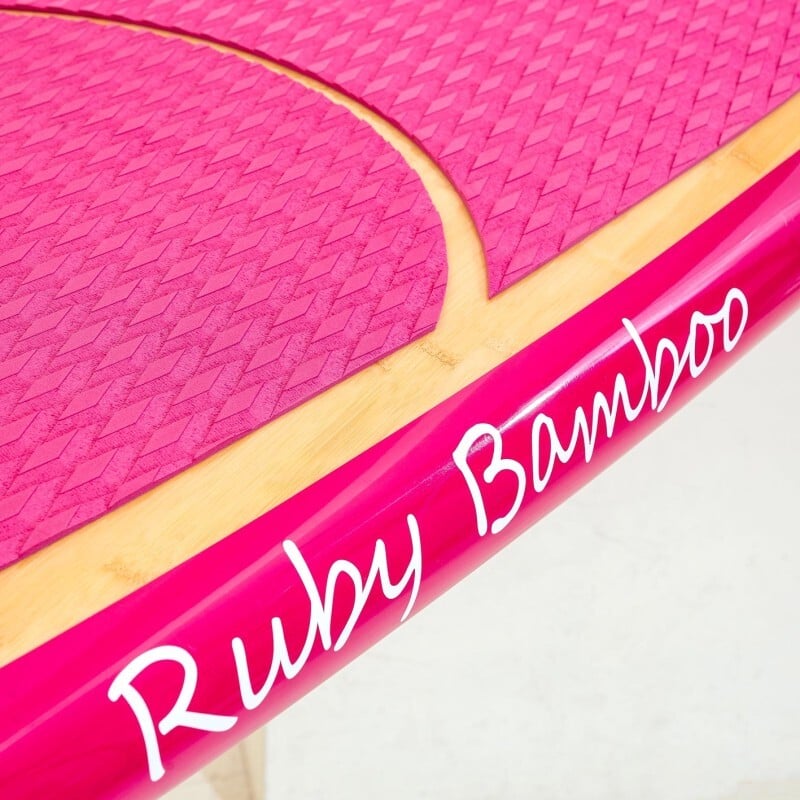 SCK Σανίδα SUP Bamboo 350cm - Ruby - 0103-116425 - Pink - Image 6