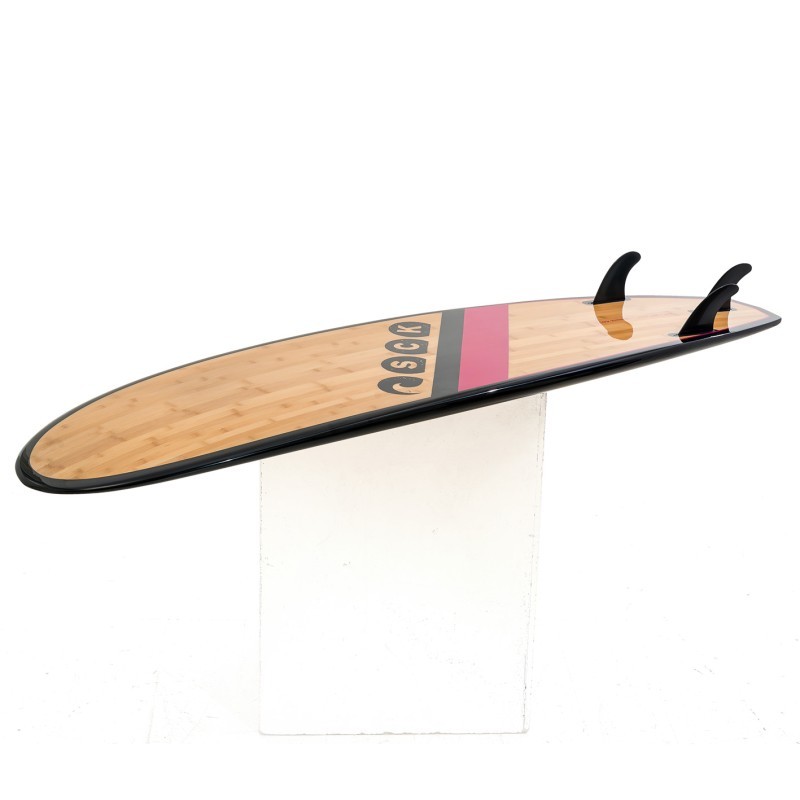 SCK Σανίδα Surf Epx Bamboo 7’2'' - 0106-728425 - Black-Ruby - Image 3