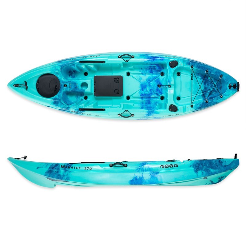 SCK Μονοθέσιο Sot Καγιάκ - Manatee 270 - 0201-270111 - Blue-Turquoise - Image 2