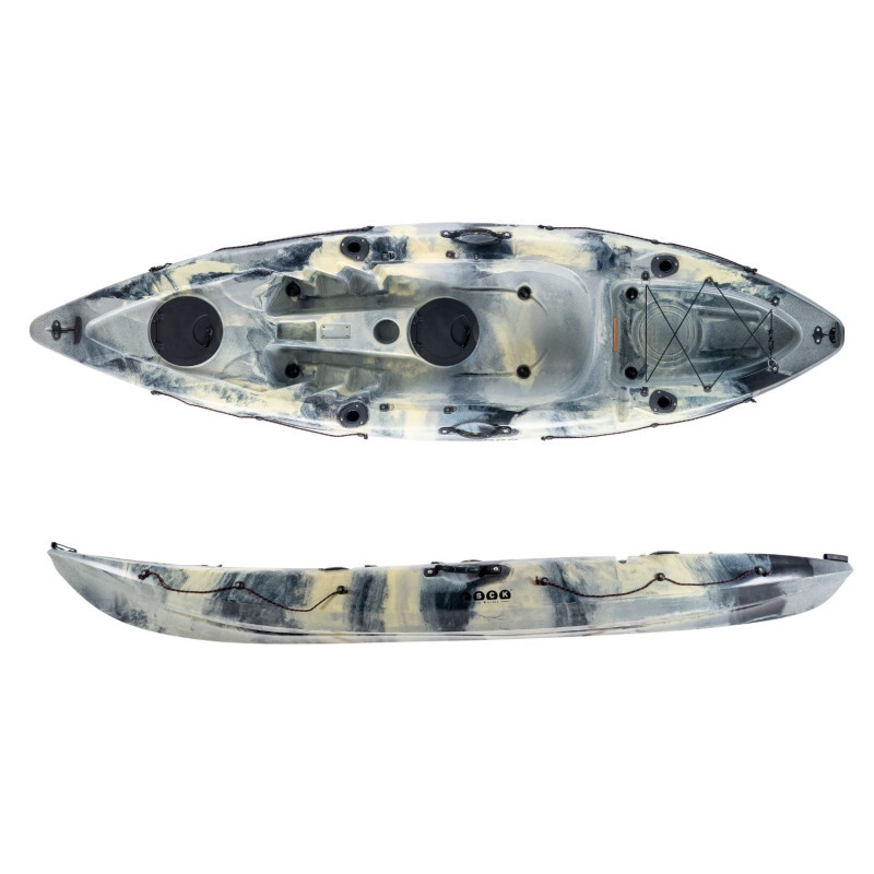 SCK Μονοθέσιο Καγιάκ Για Ψάρεμα - Conger 295 - 0201-29890 - Grey/Beige - Image 2