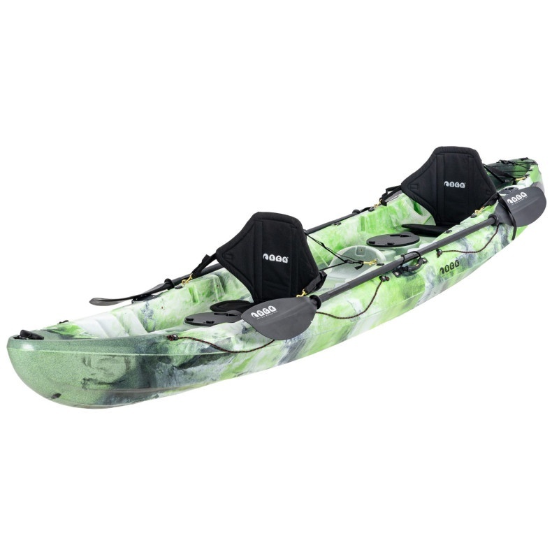 SCK Θαλάσσιο Καγιάκ 2+1 Θέσεων - Nereus Hd - 0201-371278 - Green-White-Black - Image 3