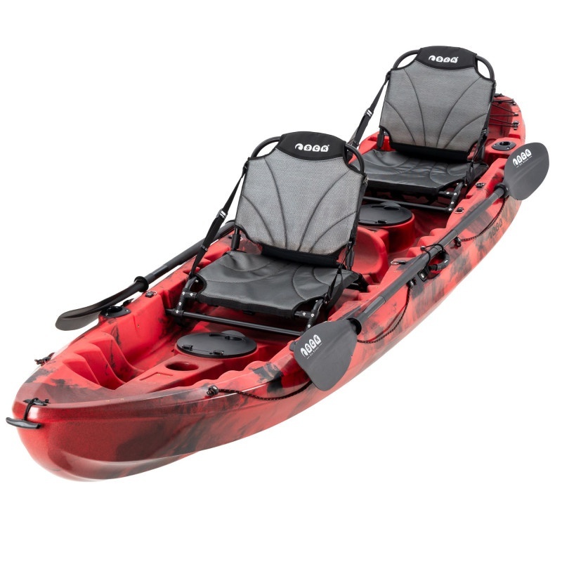 SCK Θαλάσσιο Καγιάκ 3 Θέσεων - Nereus Hd - 0201-37148 - Red-Black - Image 4