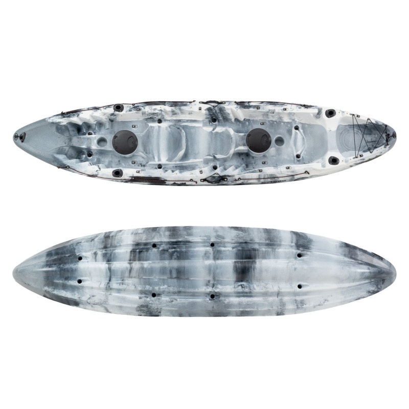 SCK Θαλάσσιο Καγιάκ 3 Θέσεων - Nereus Hd - 0201-37178 - White-Black - Image 2