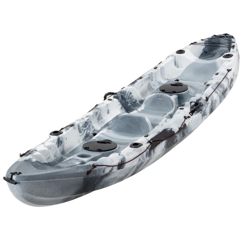 SCK Θαλάσσιο Καγιάκ 3 Θέσεων - Nereus Hd - 0201-37178 - White-Black - Image 3