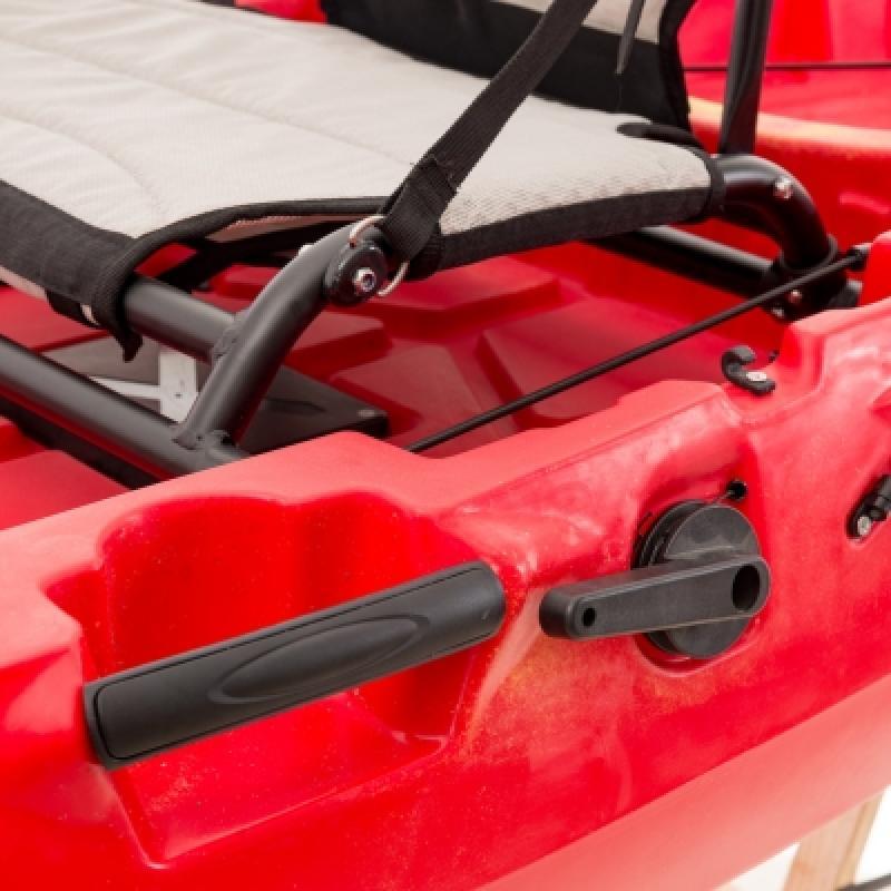 SCK Μονοθέσιο Pedal Kayak Ready Με Τιμονιέρα - Largo 300 - 0204-30054 - Red - Image 10