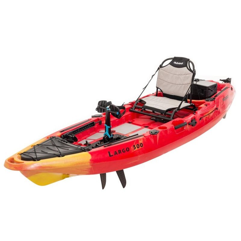 SCK Μονοθέσιο Pedal Kayak Ready Με Τιμονιέρα - Largo 300 - 0204-30054 - Red - Image 2