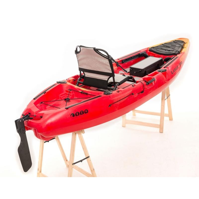 SCK Μονοθέσιο Pedal Kayak Ready Με Τιμονιέρα - Largo 300 - 0204-30054 - Red - Image 4