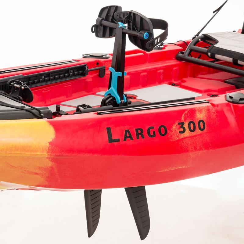 SCK Μονοθέσιο Pedal Kayak Ready Με Τιμονιέρα - Largo 300 - 0204-30054 - Red - Image 5