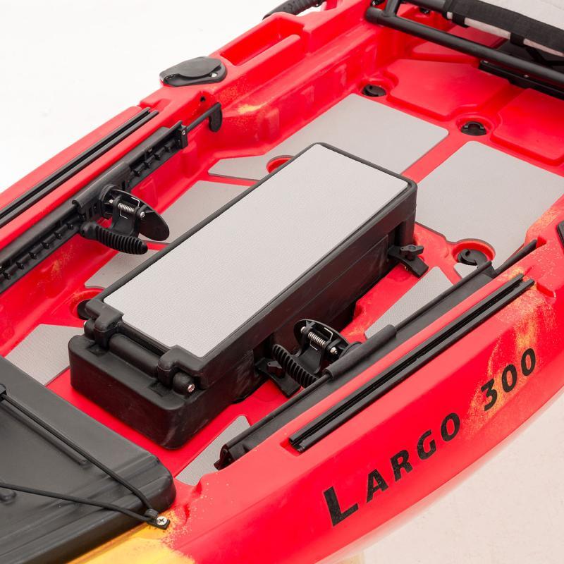 SCK Μονοθέσιο Pedal Kayak Ready Με Τιμονιέρα - Largo 300 - 0204-30054 - Red - Image 6