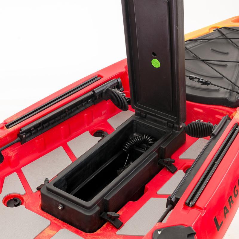 SCK Μονοθέσιο Pedal Kayak Ready Με Τιμονιέρα - Largo 300 - 0204-30054 - Red - Image 7