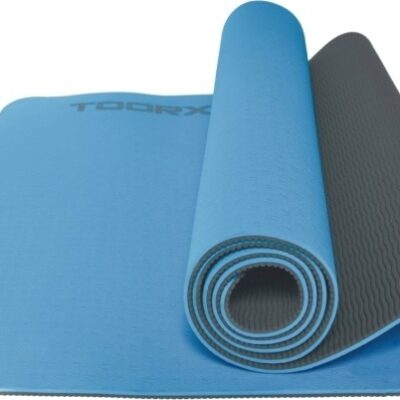 Toorx Στρώμα Professional - DUAL COLOR Blue/Grey Yoga MAT-183 - 183x60x0.6cm - 06-432-656