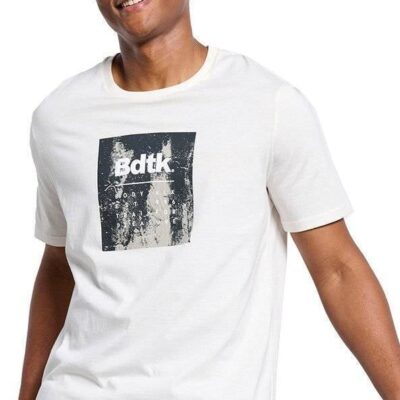 BodyTalk Ανδρική Κοντομάνικη Μπλούζα - 1241-956228-00211 - Off White