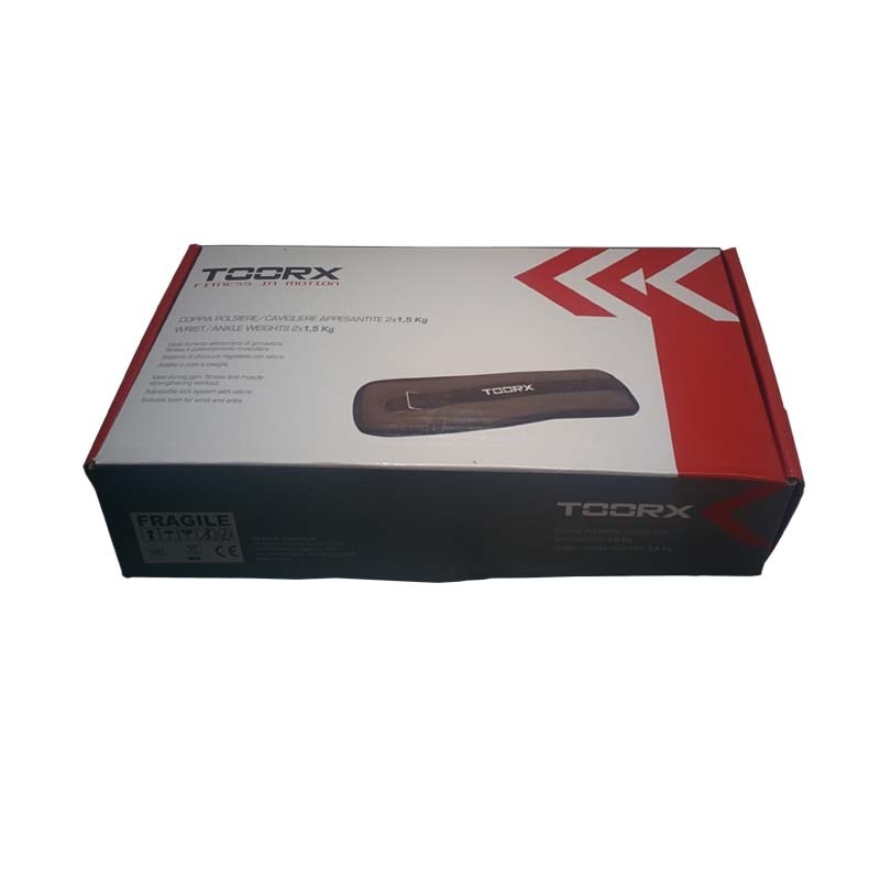 Toorx Βαράκια Άκρων 2x1.5kg με Velcro - AHF 073 - Black - 10-432-049 - Image 2
