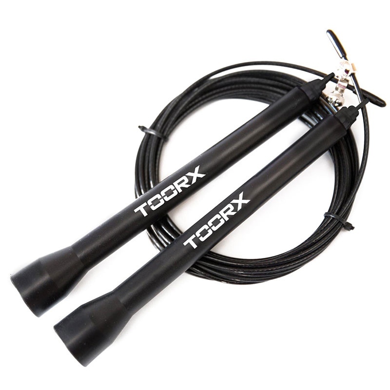 Toorx Σχοινάκι Άλματος με Συρματόσχοινο - AHF 086 - Black - 10-432-055
