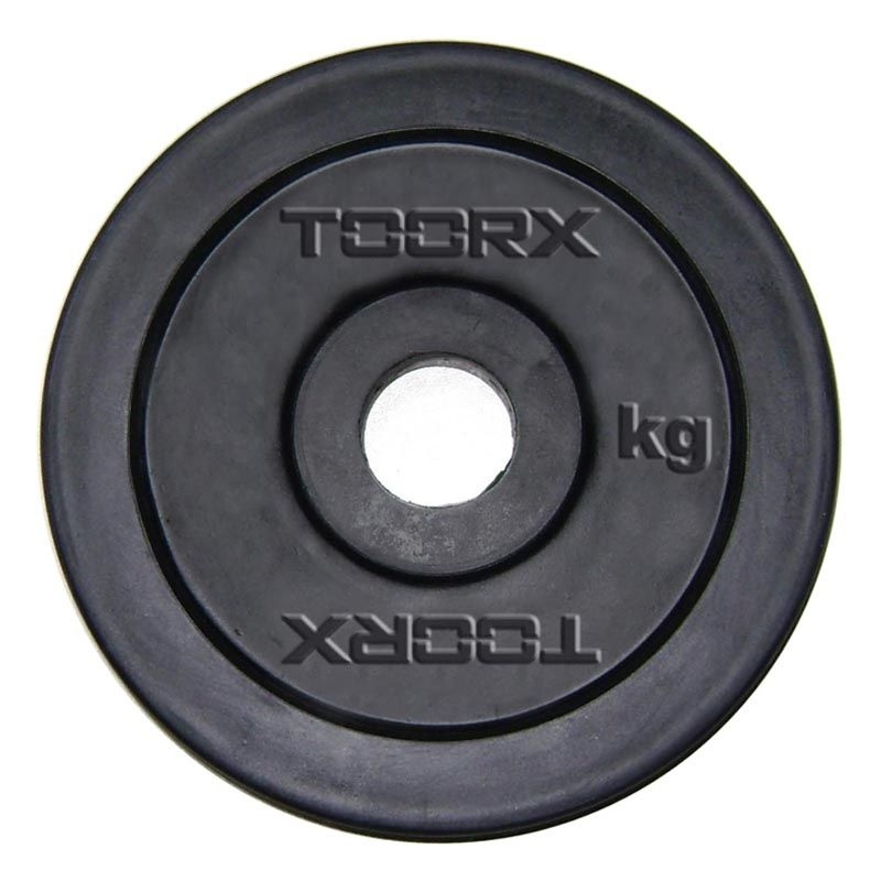 Toorx Δίσκος Πλαστικός 1kg για Μπάρες - Black - 10-432-090