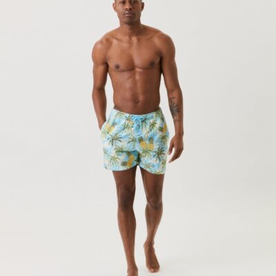 Bjorn Borg Ανδρικό Μαγιό - Borg Print Swim Shorts - BB Tropicana - 10000792-PD394
