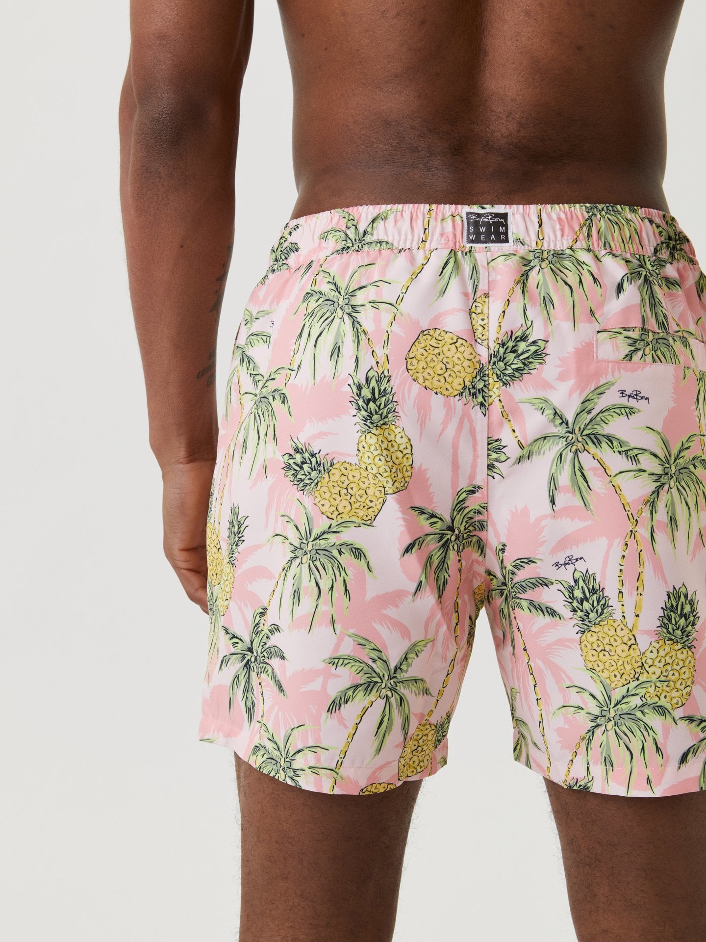 Bjorn Borg Ανδρικό Μαγιό - Borg Print Swim Shorts - BB Tropicana - 10000792-PD395 - Image 4