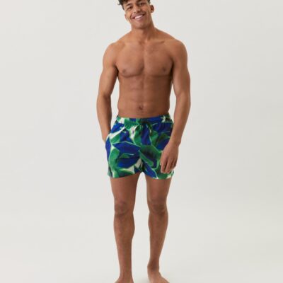 Bjorn Borg Ανδρικό Μαγιό - Borg Print Swim Shorts - BB Retro Leafs - 10000792-PD401