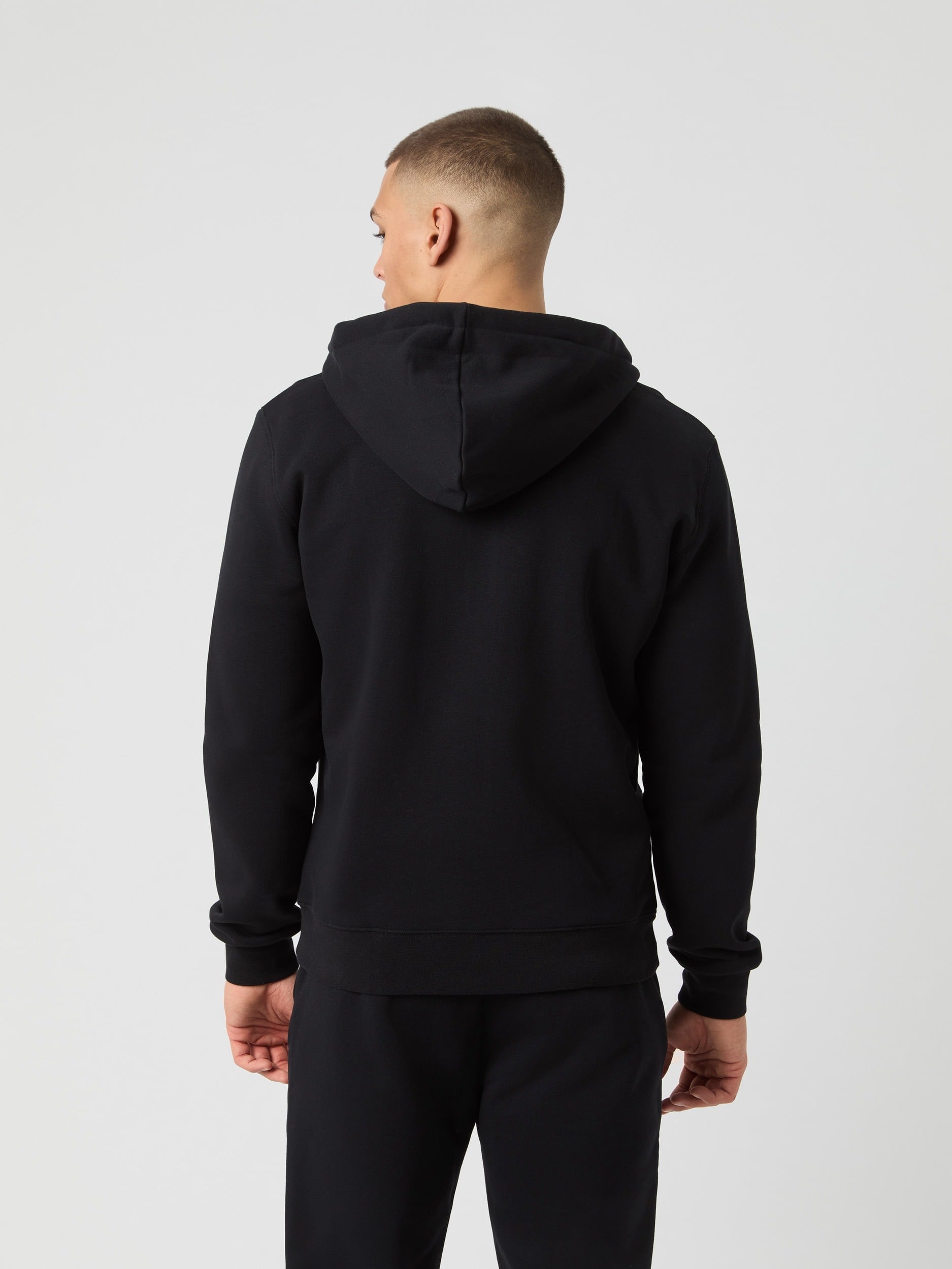 Bjorn Borg Ανδρική Ζακέτα Με Κουκούλα - Centre Zip Hoodie - 10003915-BK001 - Black Beauty - Image 2