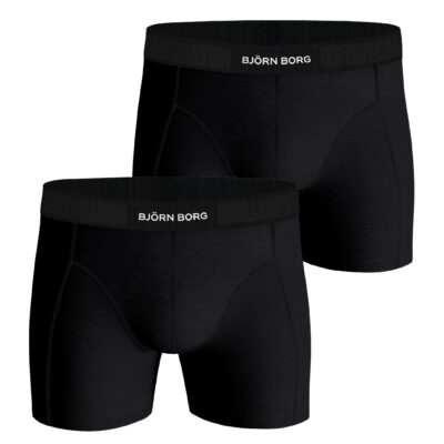 Bjorn Borg Ανδρικά Εσώρουχα 2τεμ. - Lyocell Boxers 2p - 10004175-MP001 - Black