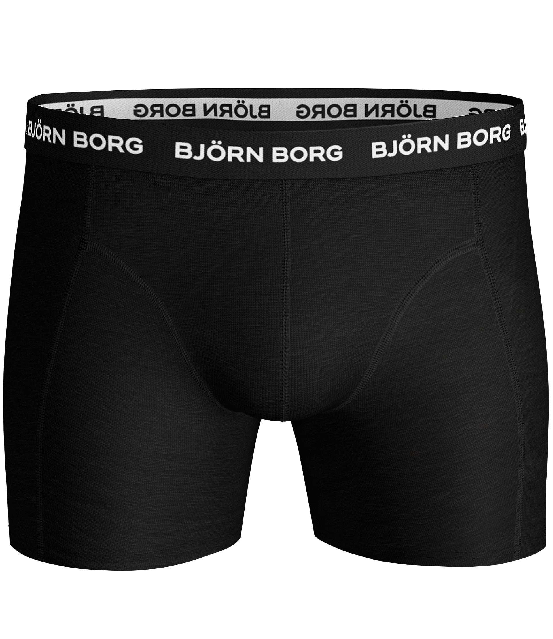 Bjorn Borg Ανδρικά Εσώρουχα 3τεμ. - Cotton Stretch Boxers 3p - 10004232-MP001 - Black - Image 2