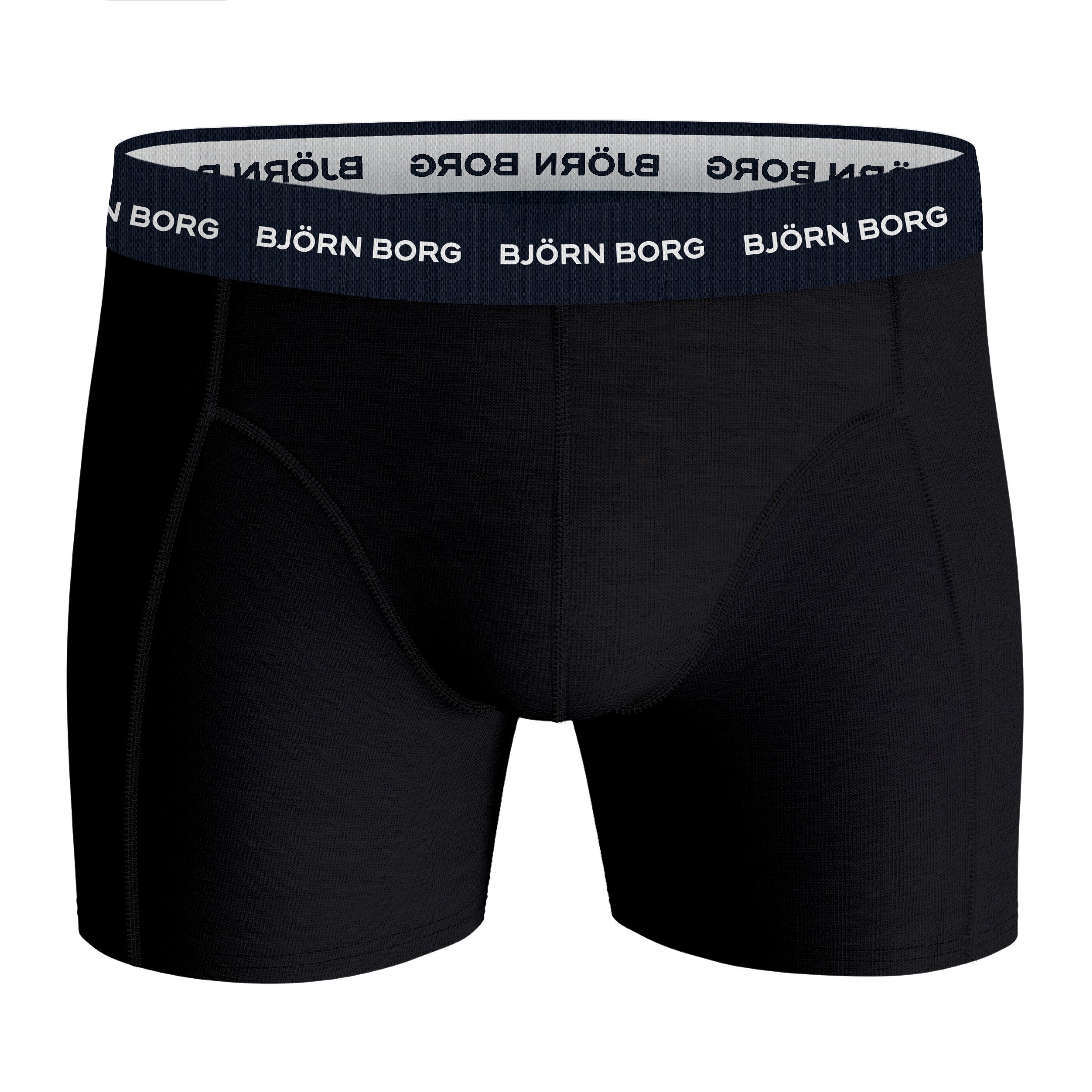 Bjorn Borg Ανδρικά Εσώρουχα 3τεμ. - Cotton Stretch Boxers 3p - 10004232-MP002 - Black - Image 4