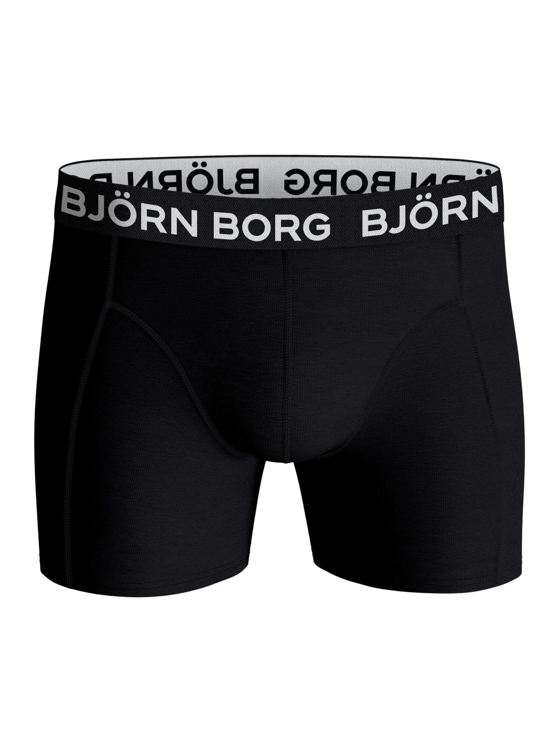 Bjorn Borg Ανδρικά Εσώρουχα 3τεμ. - Cotton Stretch Boxers 3p - 10004233-MP001 - Black - Image 2