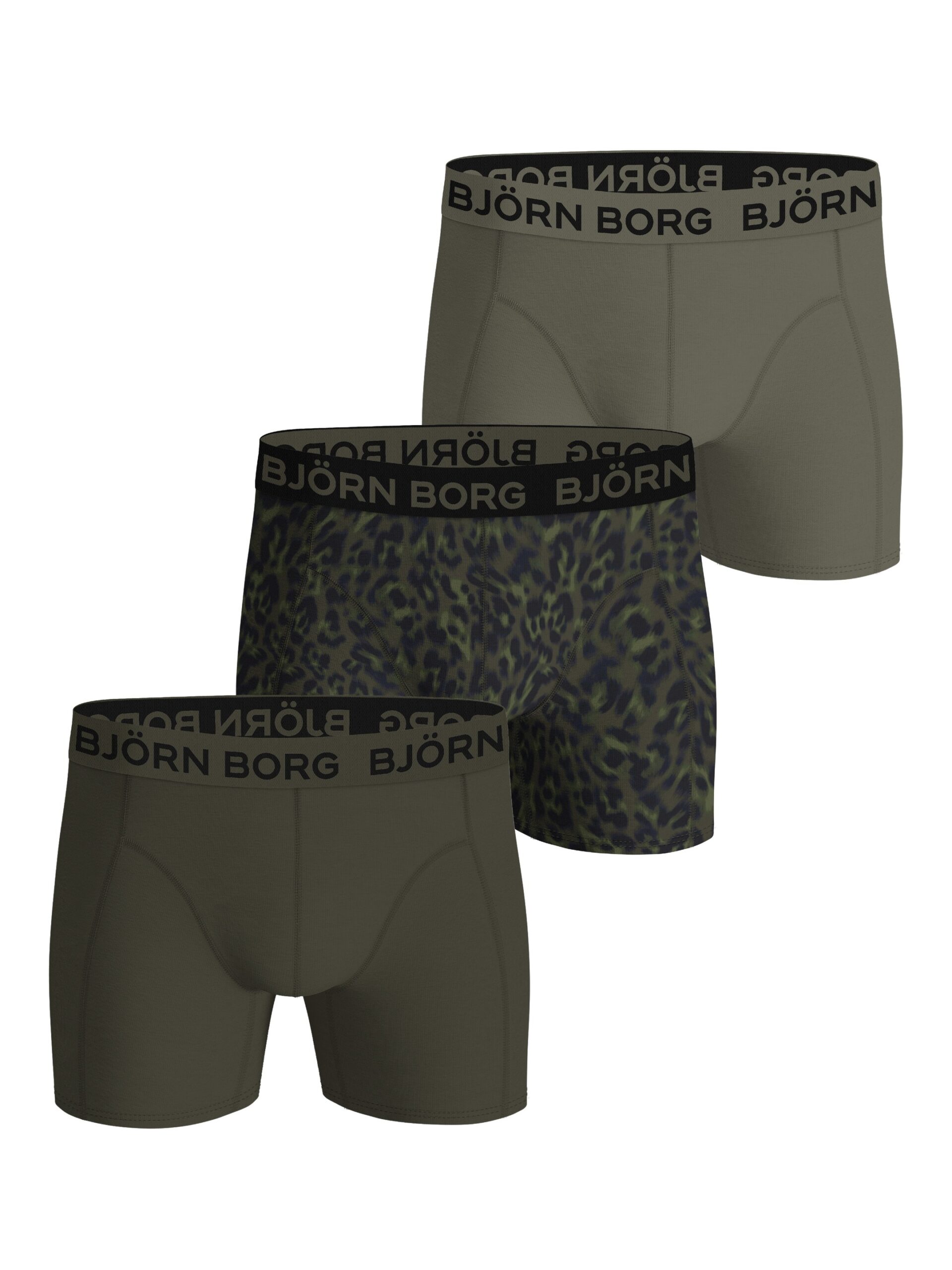 Bjorn Borg Ανδρικά Εσώρουχα 3τεμ. - Cotton Stretch Boxers 3p - 10004925-MP004 - Multipack 4