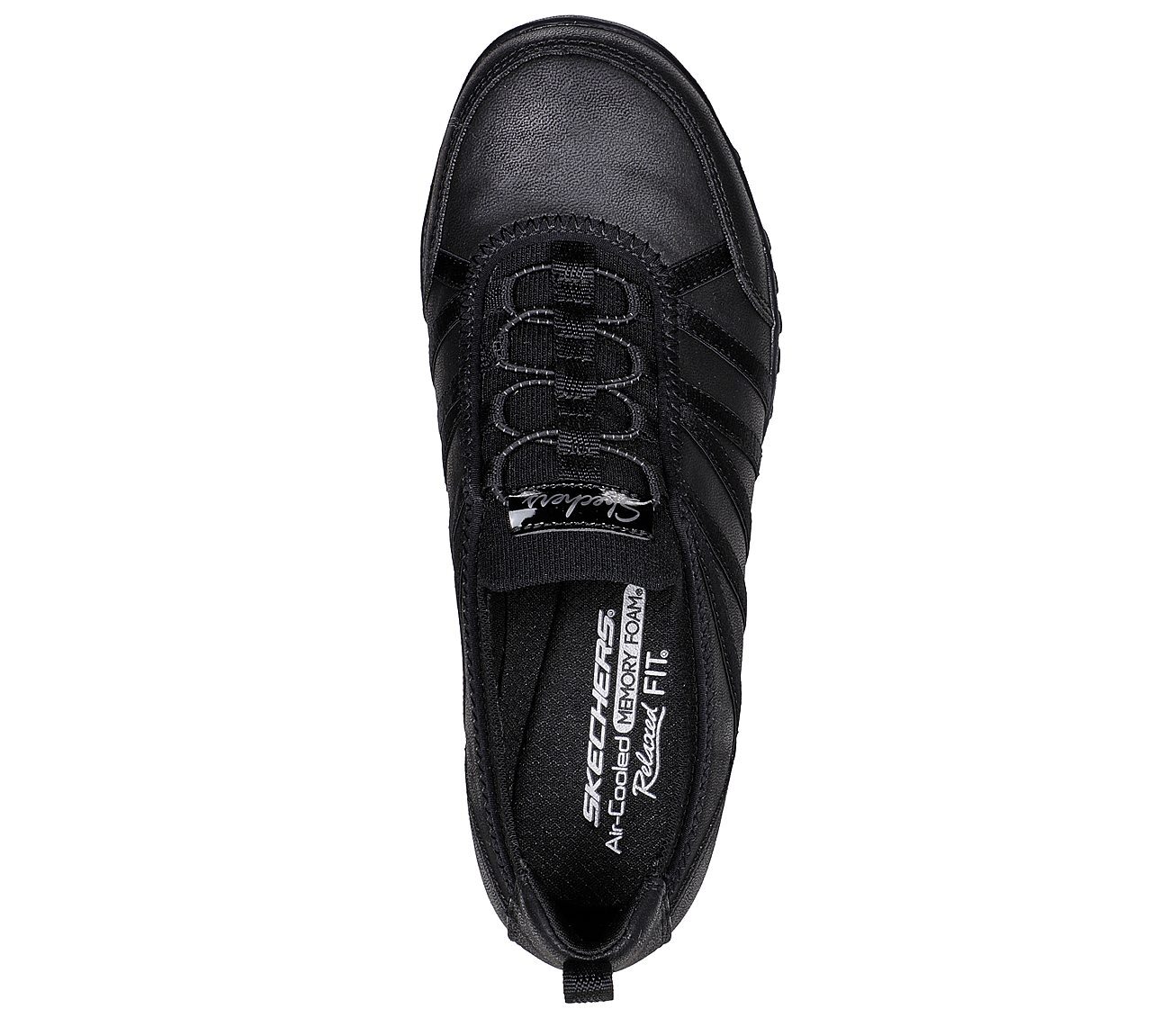 Skechers Παπούτσι Γυναικείο - Relaxed Fit: Breathe-Easy - Remember Me -100371-BBK - Black - Image 4