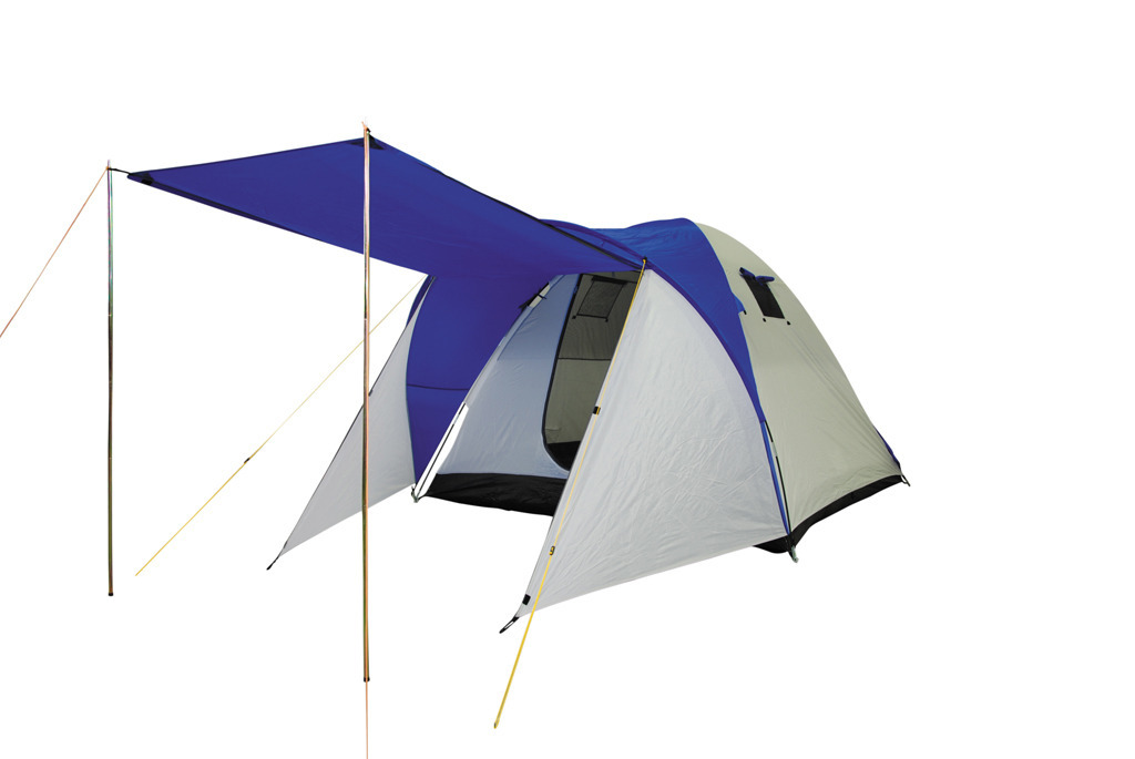 Panda Outdoor Σκηνή Nevada 4 Ατόμων Μπλέ Γκρί - Blue/Silver