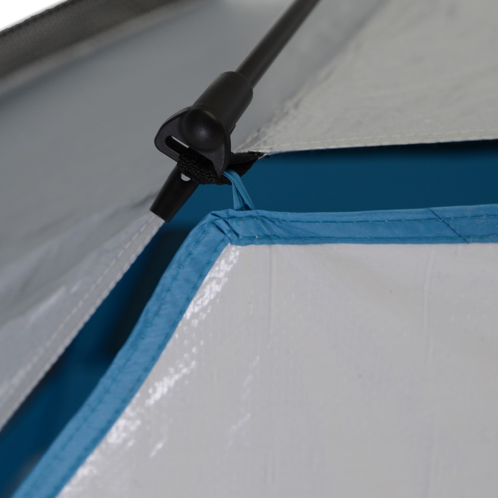 Panda Outdoor Σκηνή Παραλίας - Αυτόματη Bondi - 220x125x120cm - 10419 - Silver-Blue - Image 6