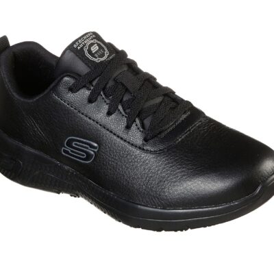 Skechers Παπούτσι Γυναικείο - Work Relaxed Fit: Marsing - Gmina SR 108010EC-BLK - Black