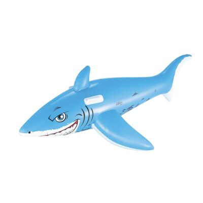 Best Way Φουσκωτός Λευκός Καρχαρίας - Shark Ride On - 15703