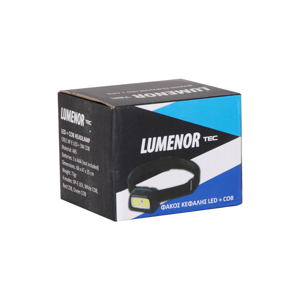 Lumenor Φακός Κεφαλής 3W Cob Xp-e Led - Image 2