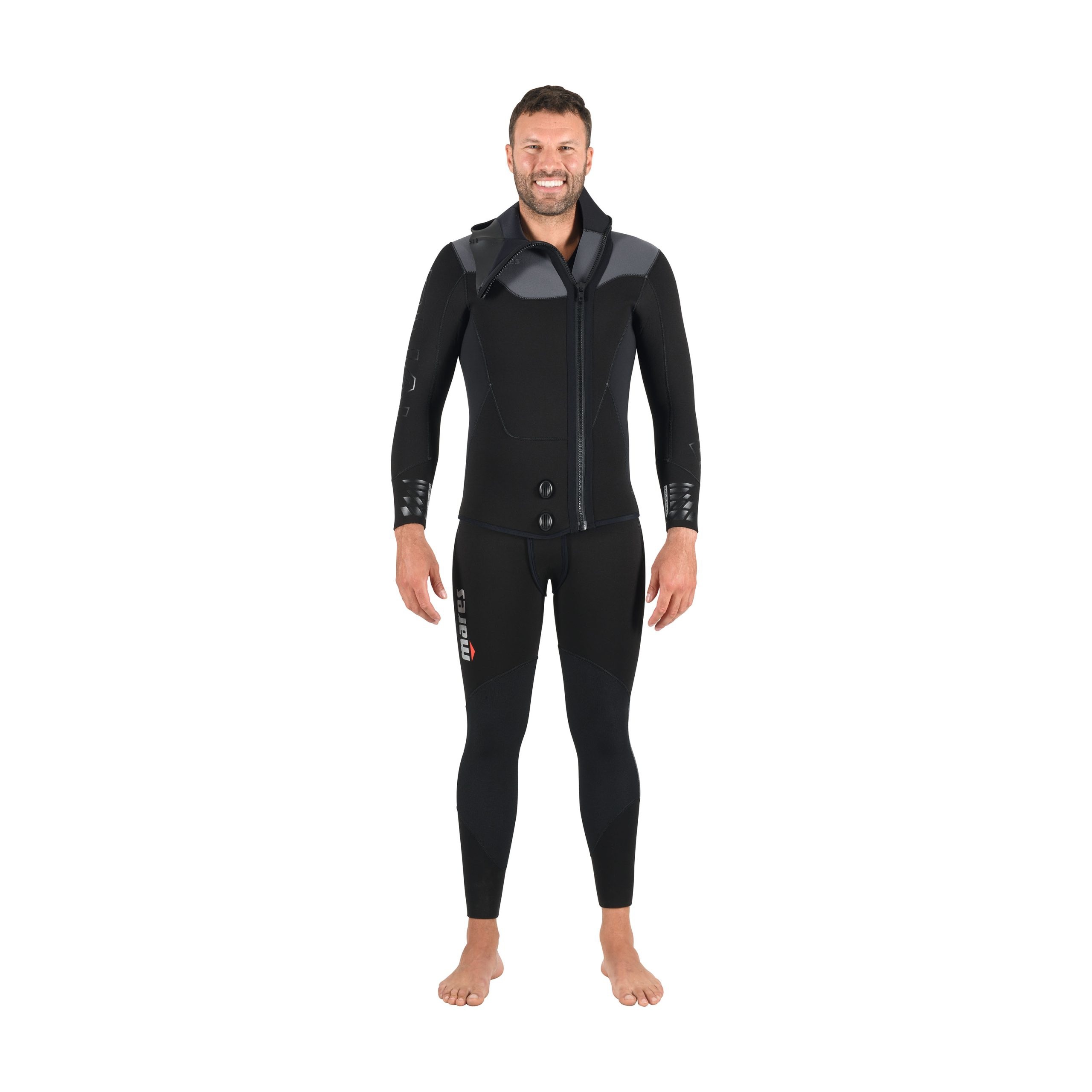 Mares Ανδρική Στολή Κατάδυσης 5mm - Dual Man 2025 - 1104850S5 - Black - Image 2