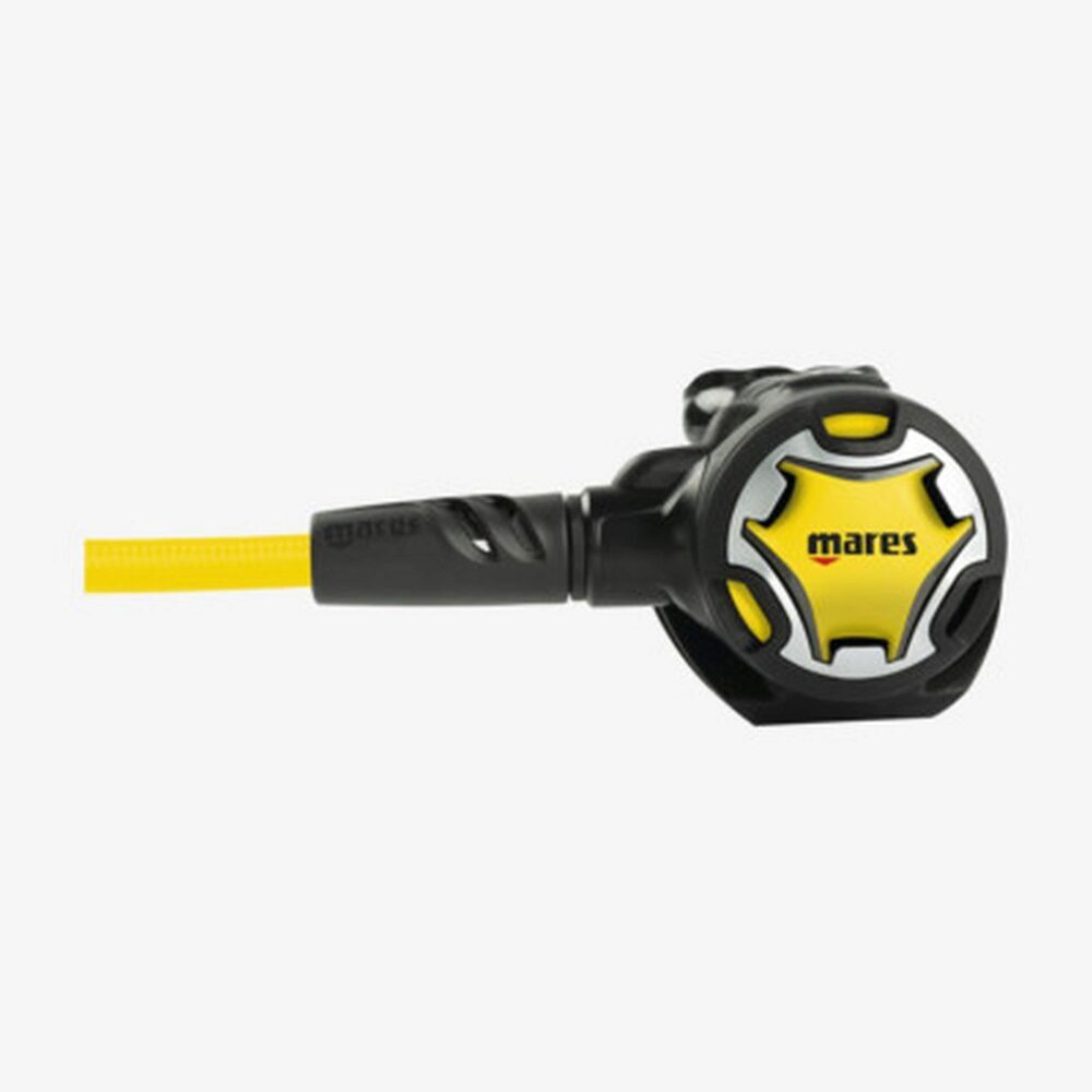 Mares Ρυθμιστής Πίεσης για Καταδύσεις - Octopus Dual 2025 - Black-Yellow