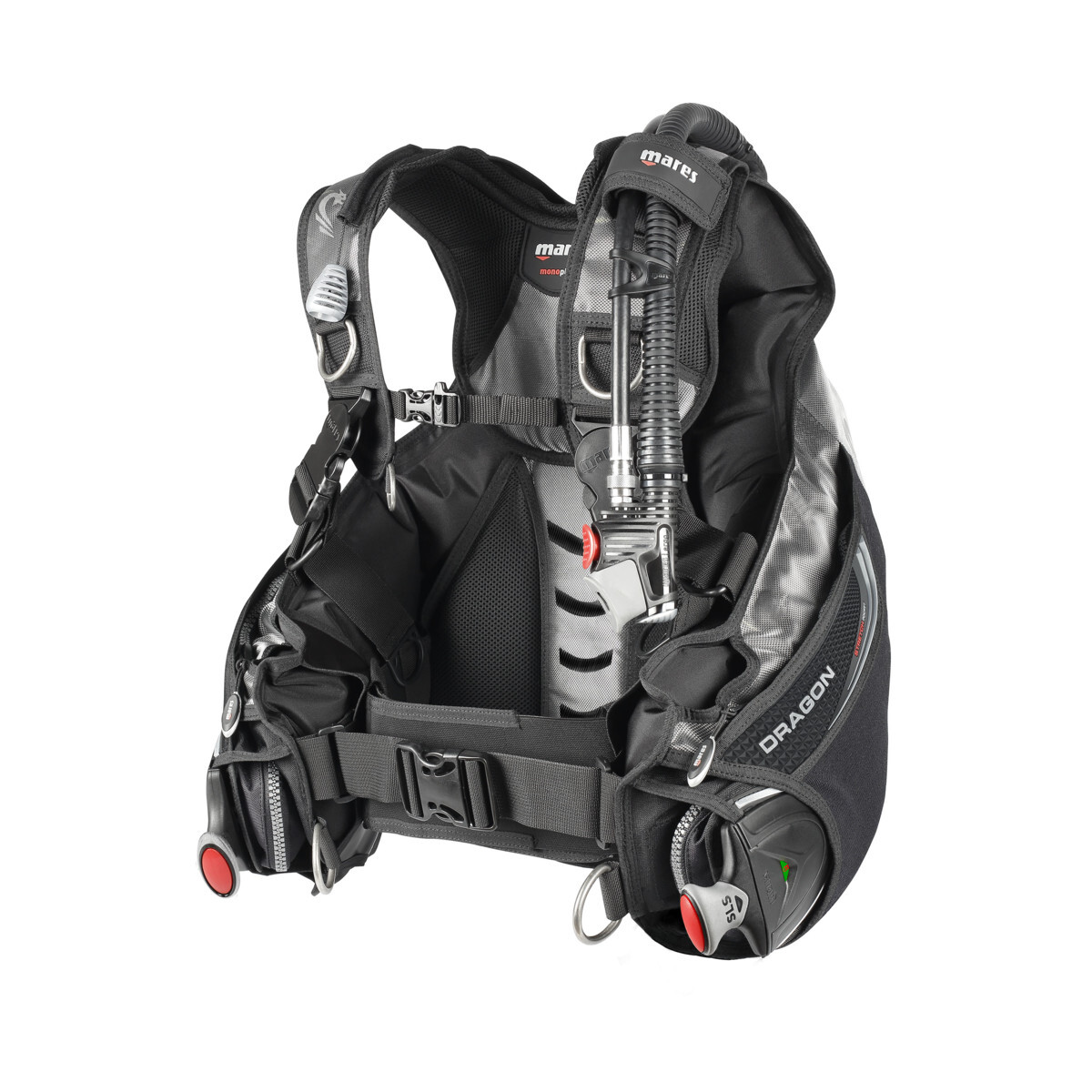 Mares Τζάκετ Καταδύσεων - Dragon Sls Jacket - 1107219M - Black