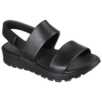 Skechers Σανδάλια Πέδιλα  Γυναικεία - Cali Gear: Footsteps - Breezy Feels 111054-BBK  Black
