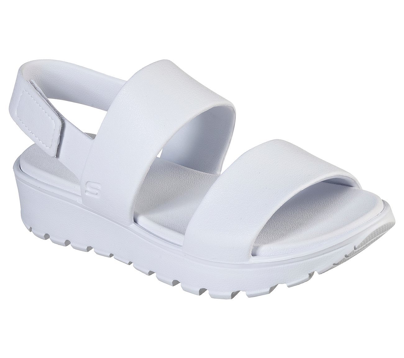 Skechers Σανδάλια Πέδιλα Γυναικεία - Cali Gear: Footsteps - Breezy Feels 111054-WHT White