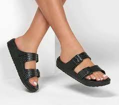 Skechers Γυναικείο Πέδιλο-Σανδάλι - CALI BREEZE 2.0-ROYAL TEXTURE - 111055-BBK - Black - Image 4
